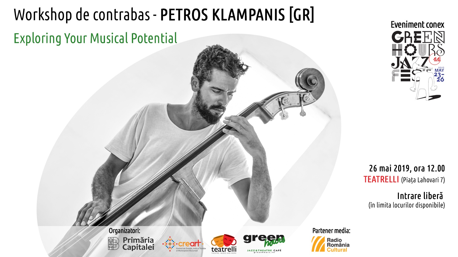 Workshop de contrabas – Petros Klampanis (GR)