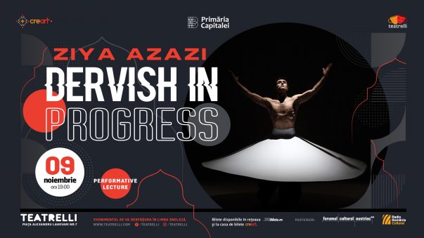 Ziya Azazi: Performative Lecture ”Dervish in Progress”
