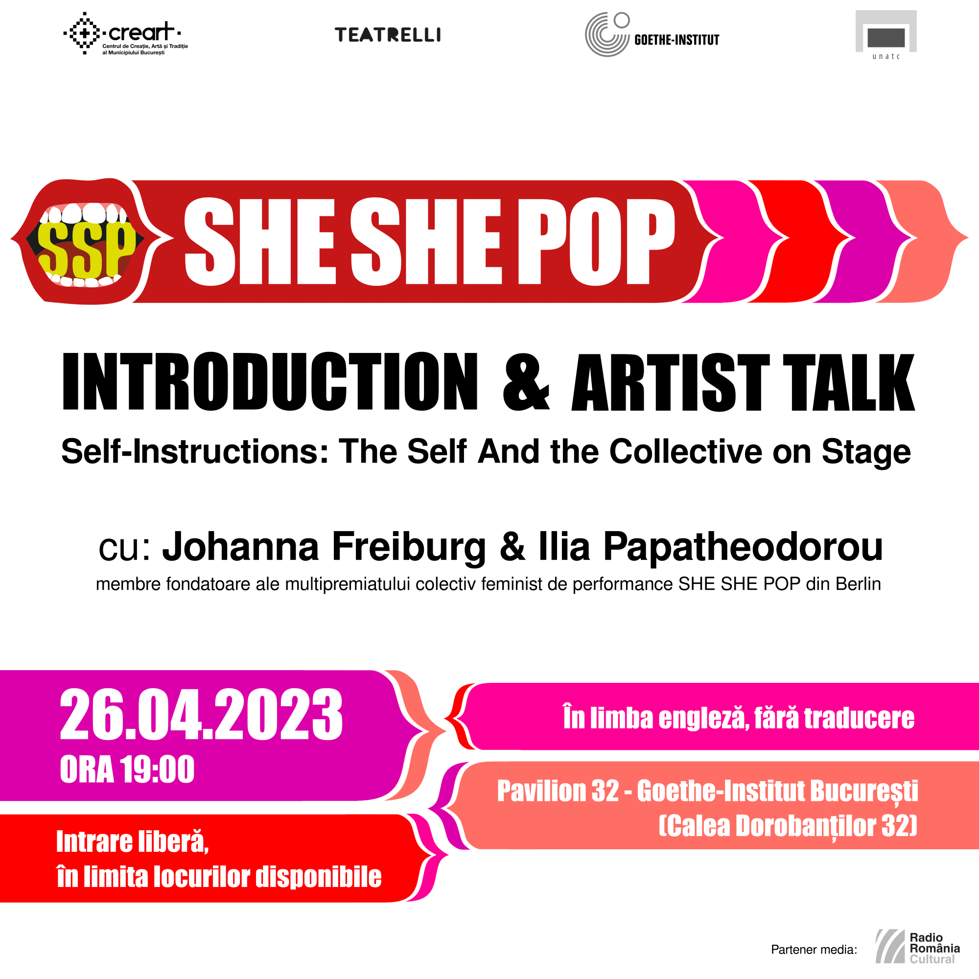 SHE SHE POP – Introduction & Artist Talk