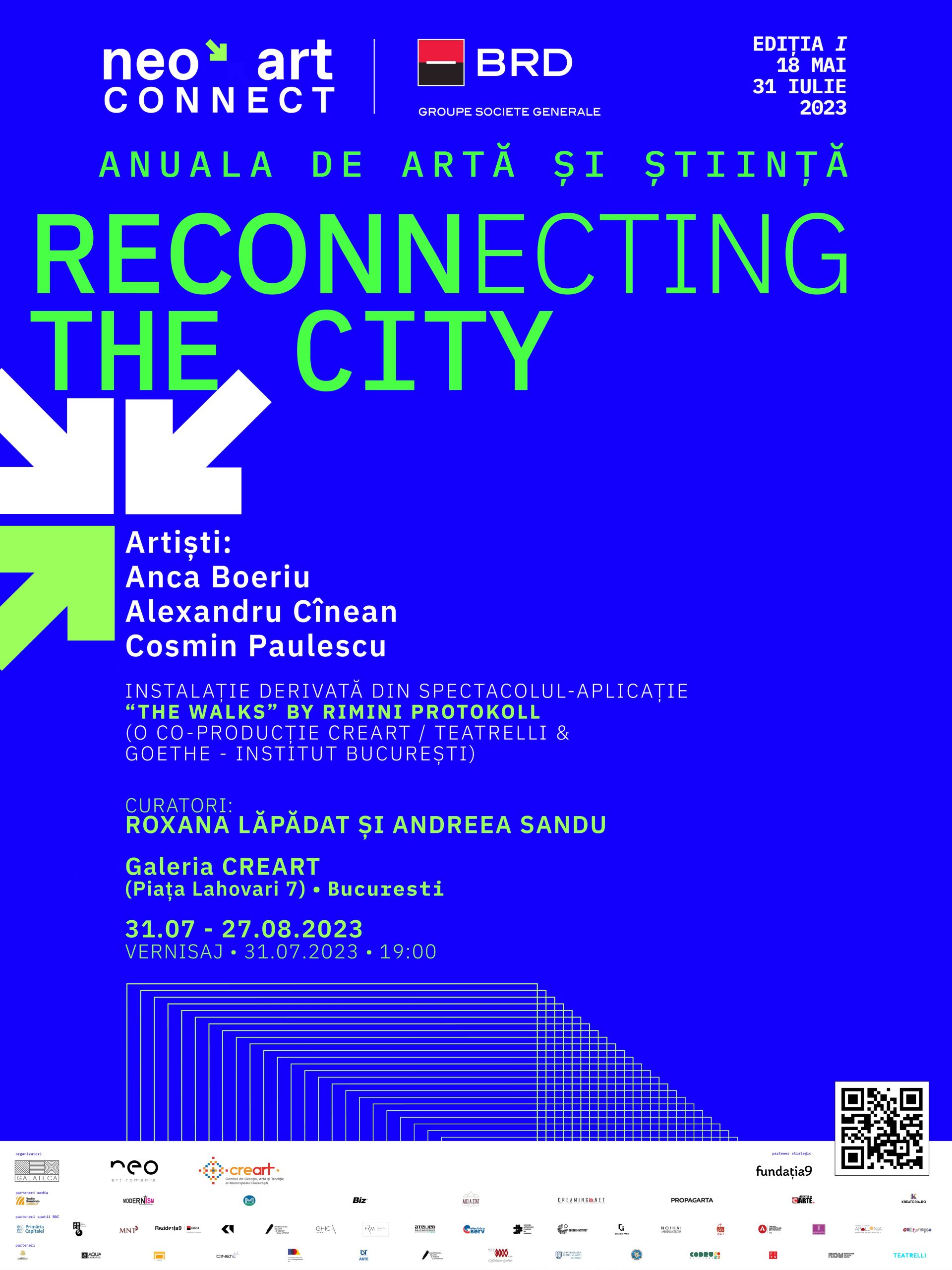 Expoziția „Reconnecting the City” la Galeria creart