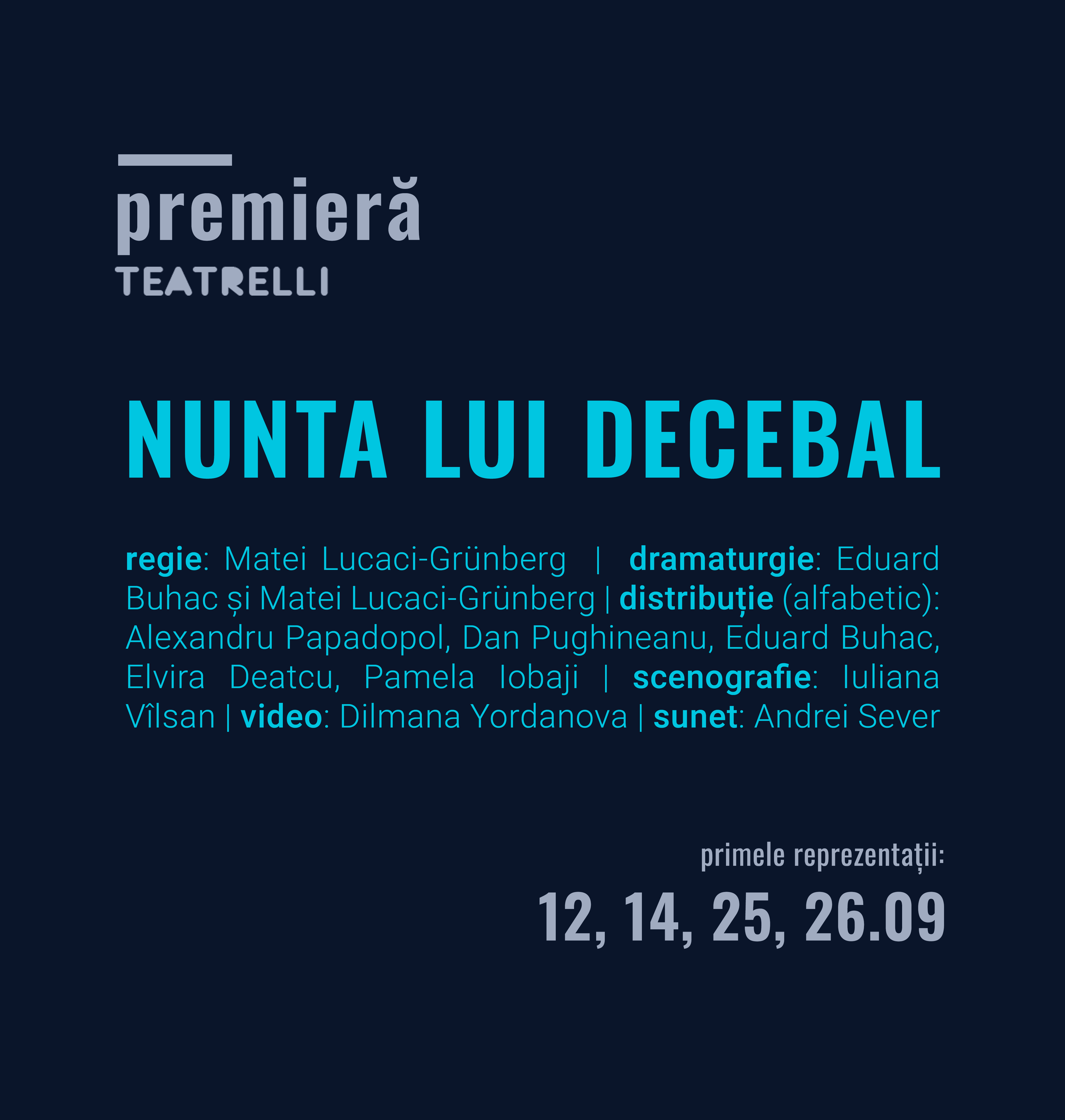 Premieră – Nunta lui Decebal